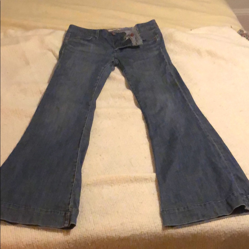 Gap limited edition flare bell bottom jeans 6R